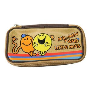 Vintage 90s Mr. Men and Little Miss Pencil Pouch
